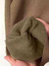 Knitted Sherpa-lined Pullover Sweater Modavivo